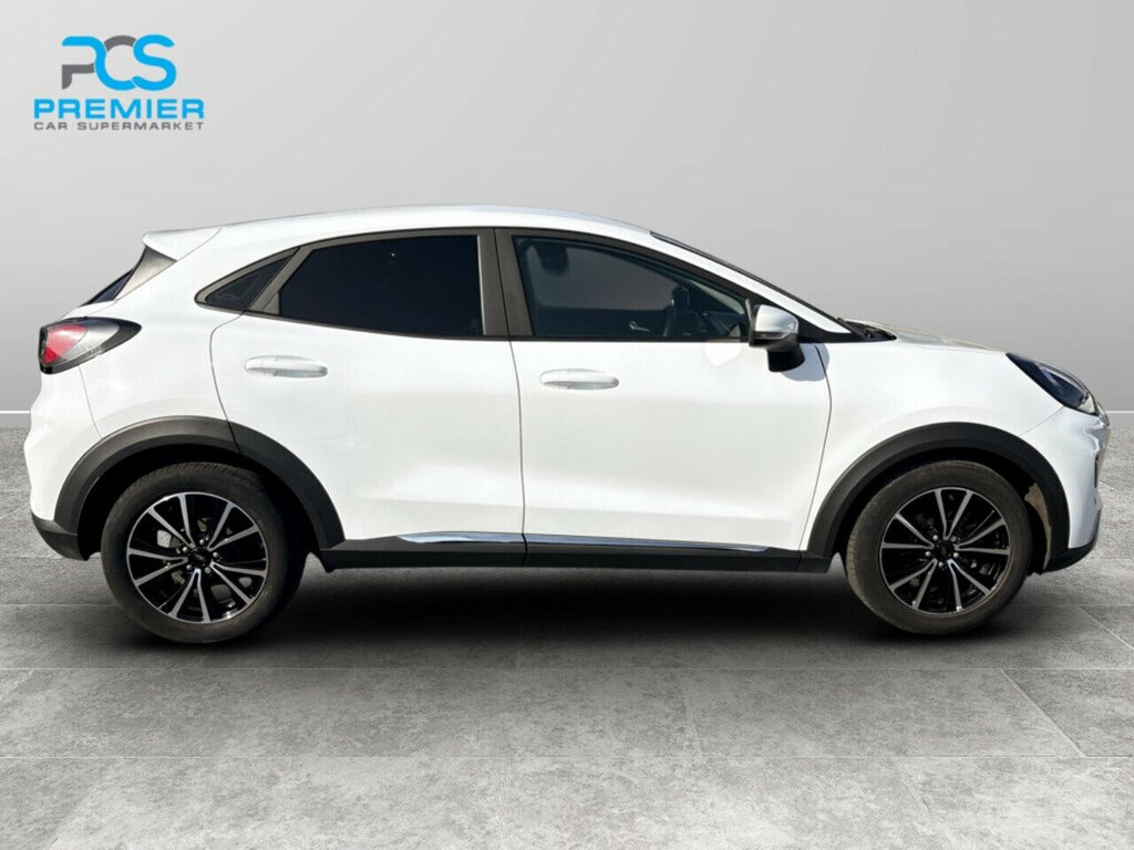 Ford Puma T Ecoboost Mhev Titanium YH24AHE White #4