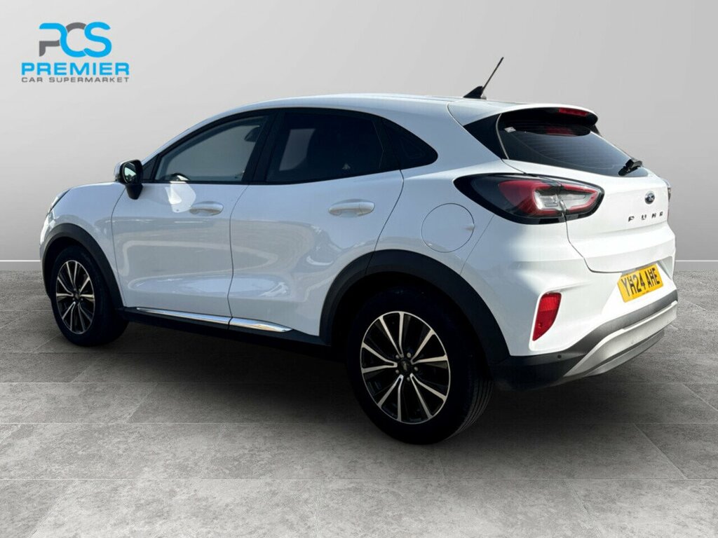 Ford Puma T Ecoboost Mhev Titanium YH24AHE White #5