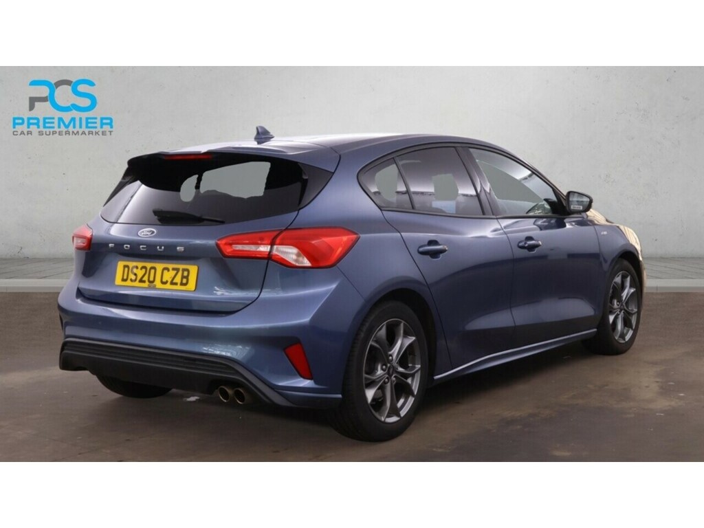 Ford Focus T Ecoboost St-line Blue #4