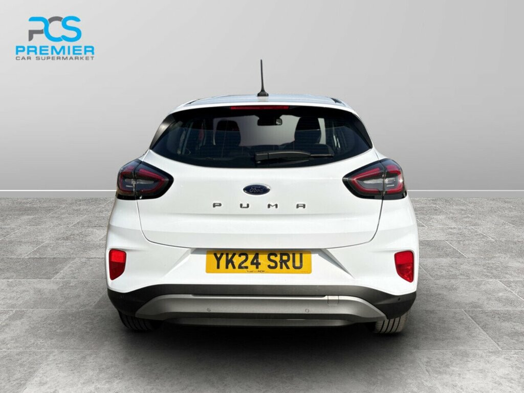 Ford Puma T Ecoboost Mhev Titanium YK24SRU White #3