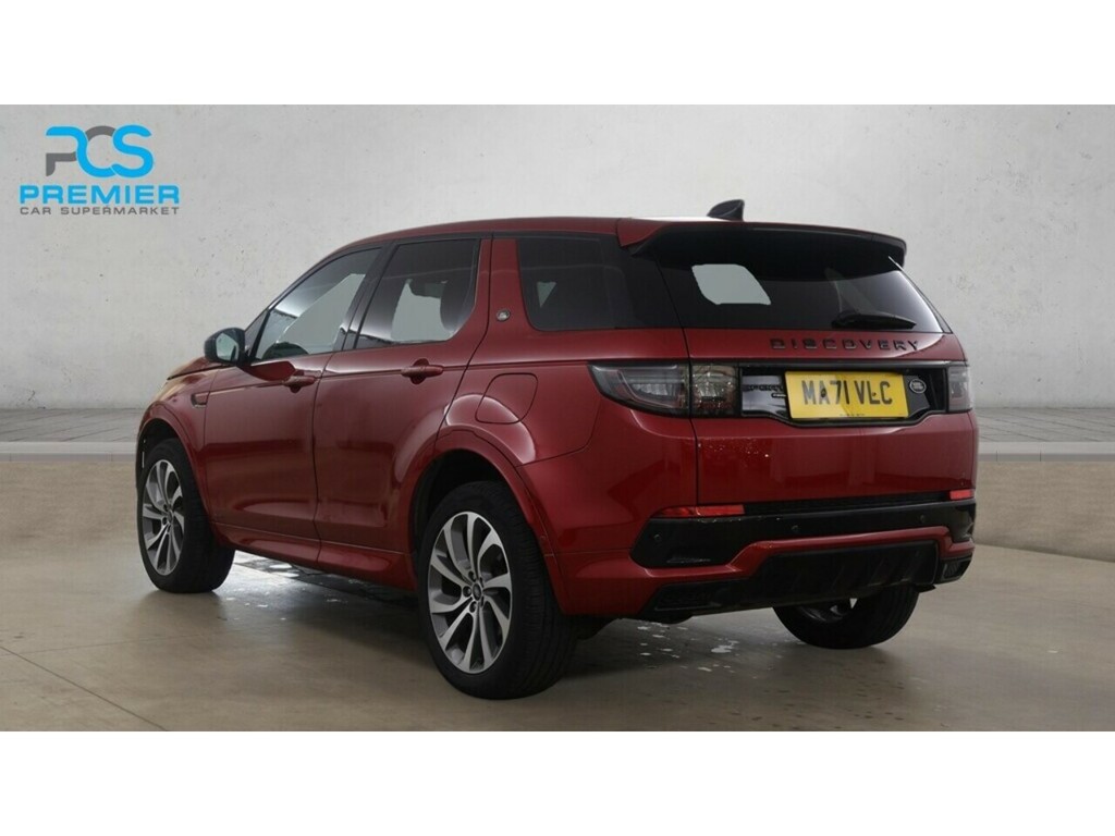 Land Rover Discovery Sport P300e R-dynamic Hse Red #5