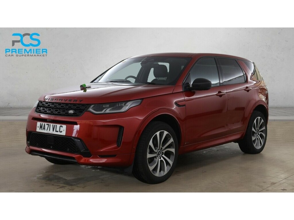Land Rover Discovery Sport P300e R-dynamic Hse Red #3