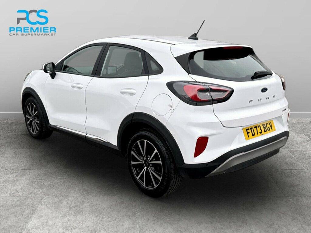 Ford Puma T Ecoboost Mhev Titanium FD73BGV White #2
