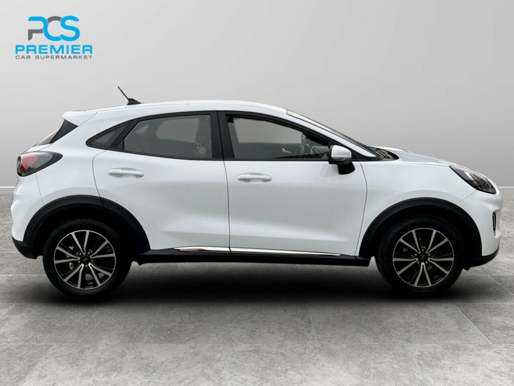 Ford Puma T Ecoboost Mhev Titanium FD73BGV White #6