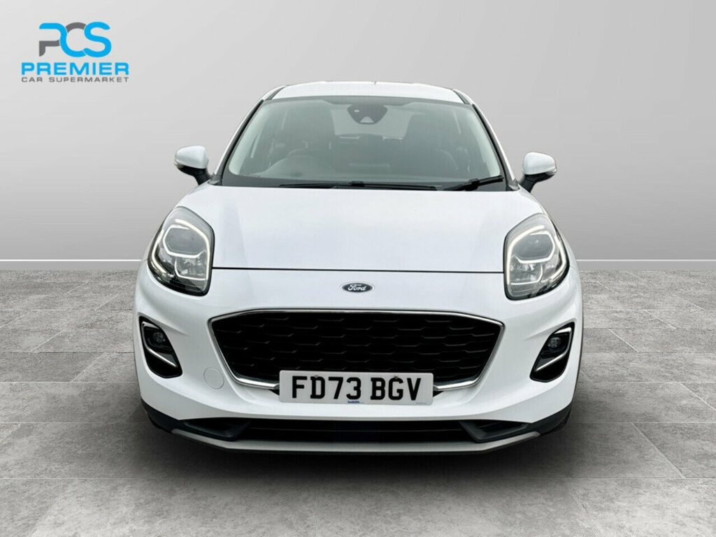 Ford Puma T Ecoboost Mhev Titanium FD73BGV White #4
