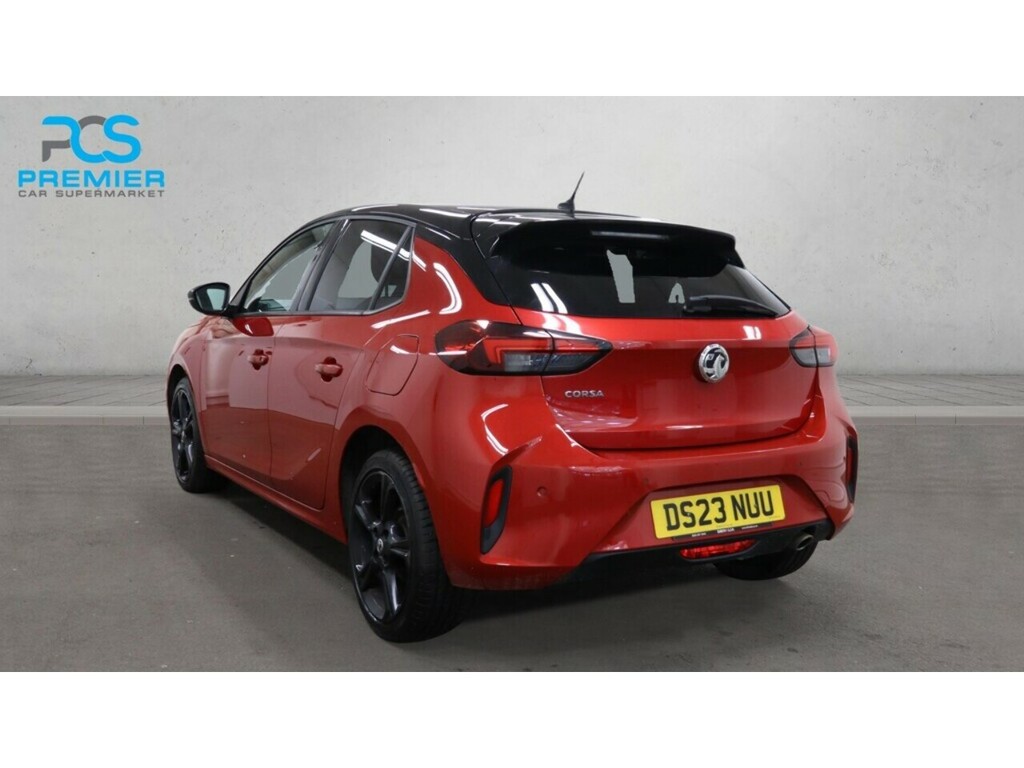 Vauxhall Corsa Turbo Gs DS23NUU Red #3