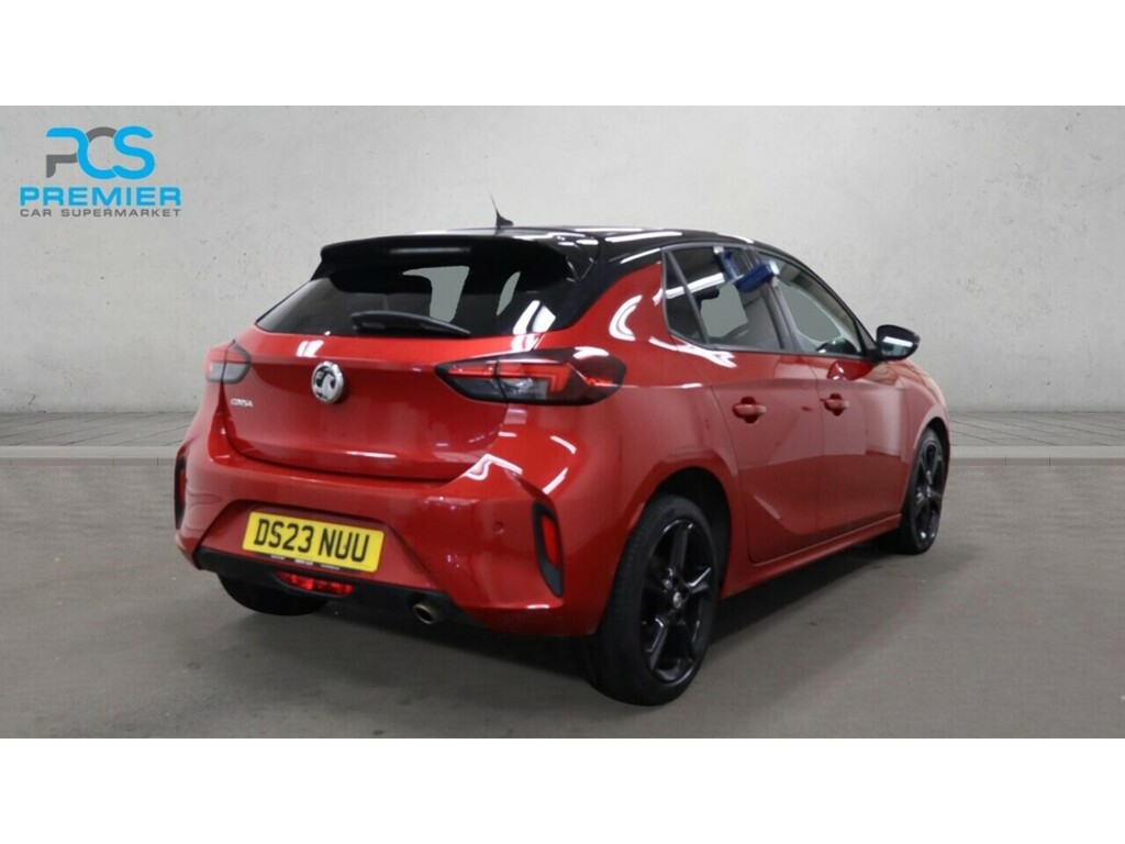 Vauxhall Corsa Turbo Gs DS23NUU Red #4