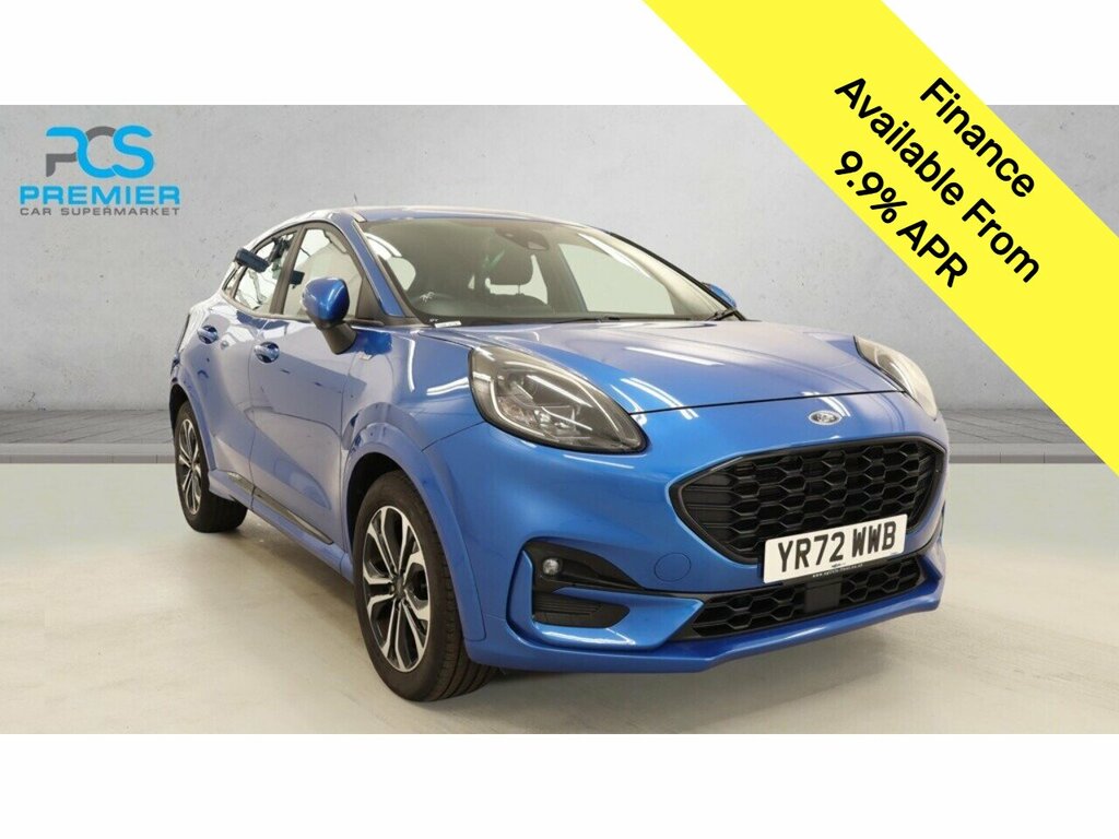 Ford Puma St-line Blue