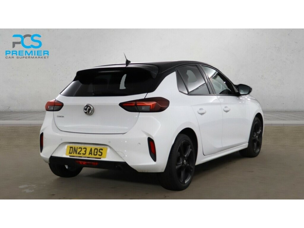 Vauxhall Corsa Gs DN23AOS White #4
