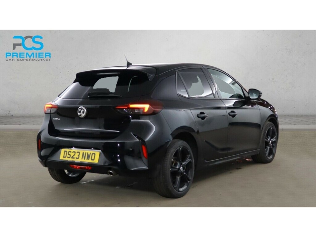 Vauxhall Corsa Turbo Gs DS23NWO Black #4