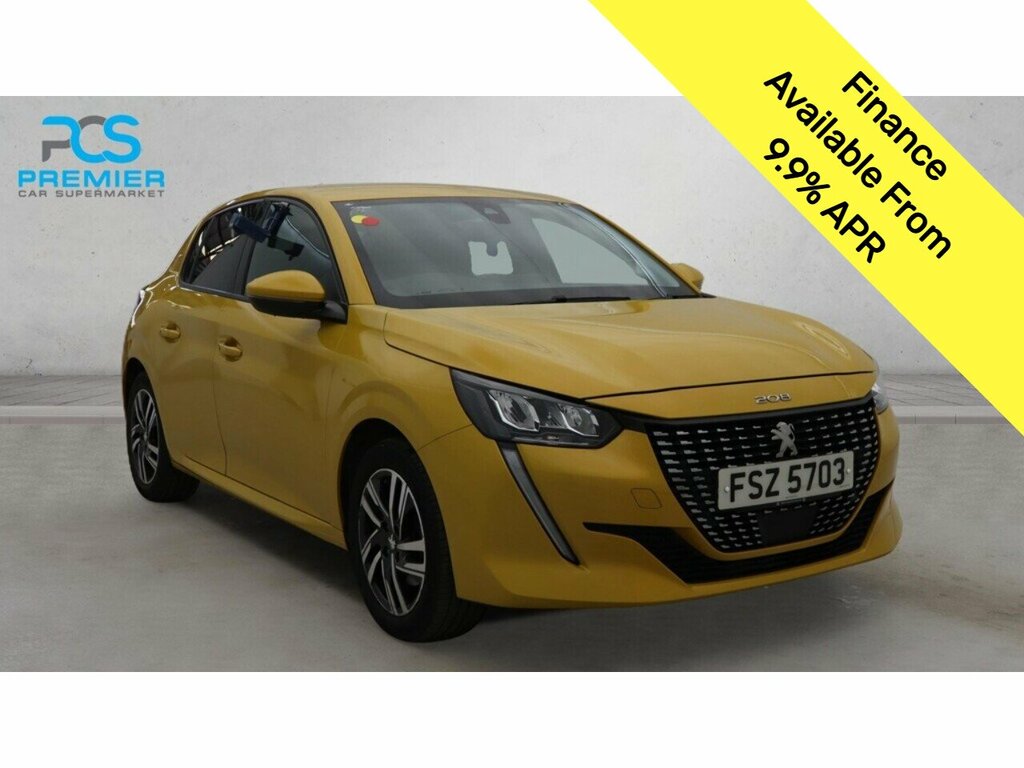 Peugeot 208 Puretech Allure Premium Yellow