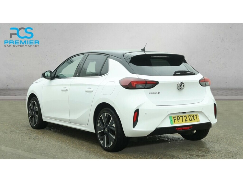 Vauxhall Corsa-e Ultimate White #6