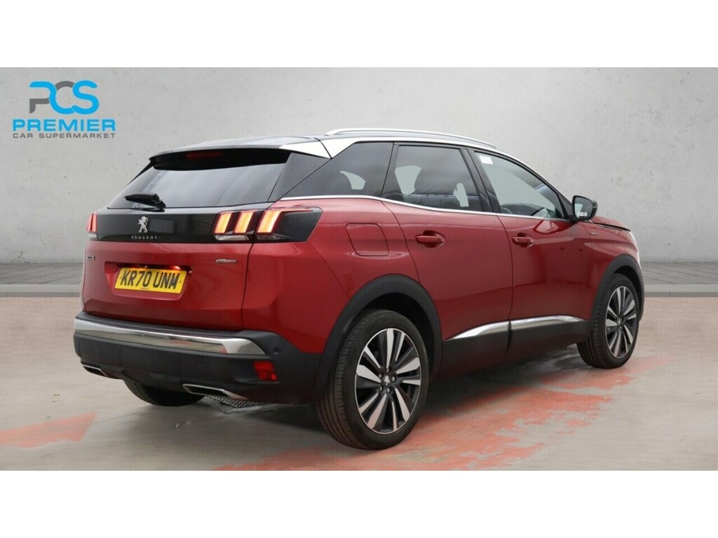 Peugeot 3008 Puretech Gt Line Premium Red #4