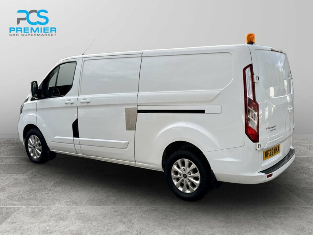 Ford Transit Custom 300 Ecoblue Limited White #2