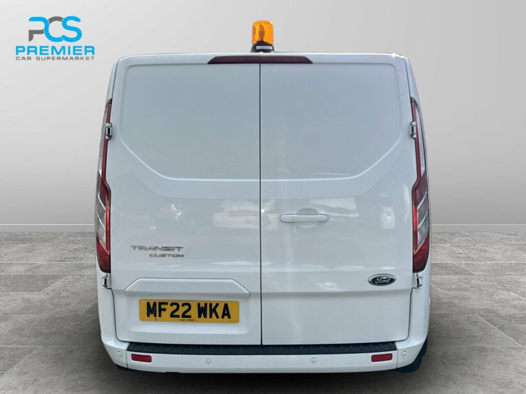 Ford Transit Custom 300 Ecoblue Limited White #4