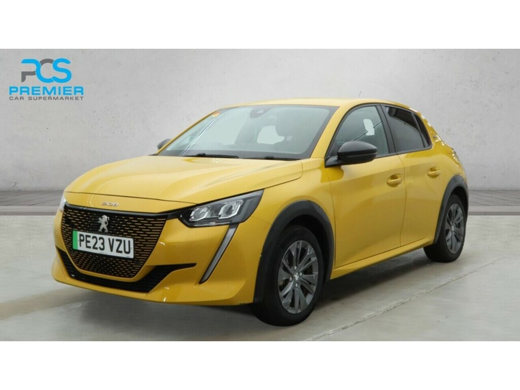 Peugeot e-208 Allure Premium Yellow #11