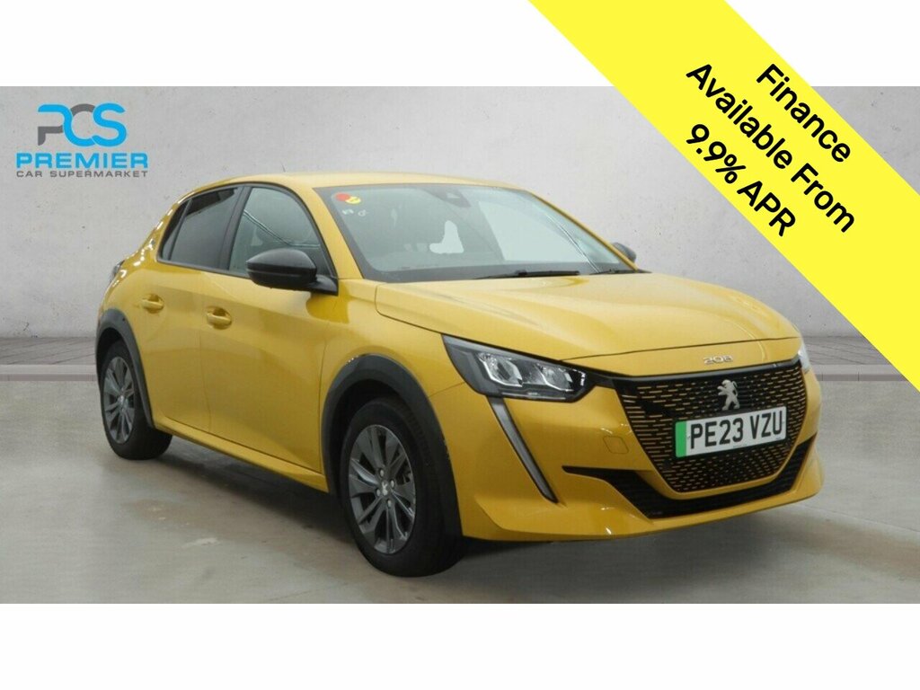 Peugeot e-208 Active Premium Yellow