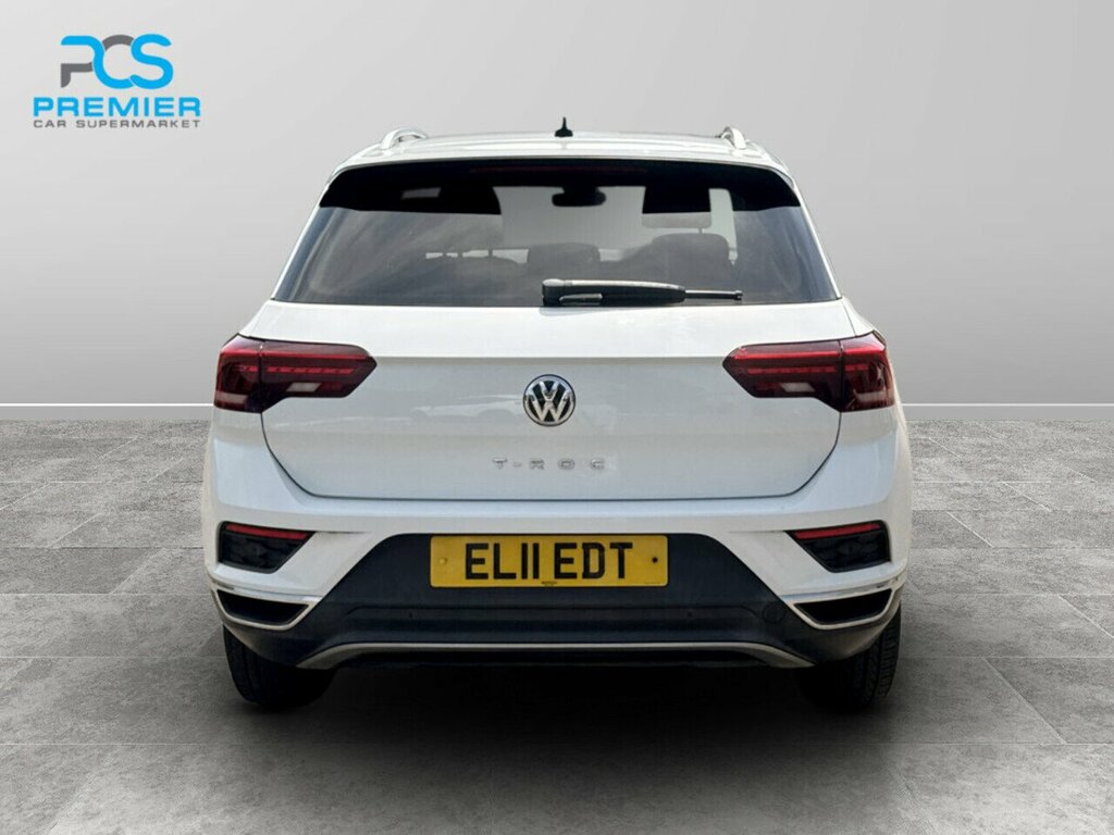 Volkswagen T-Roc Tdi Sel EL11EDT White #3