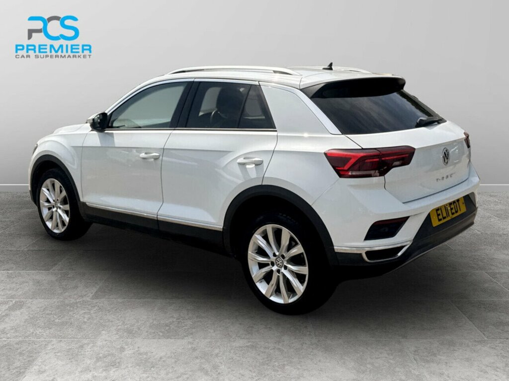Volkswagen T-Roc Tdi Sel EL11EDT White #2
