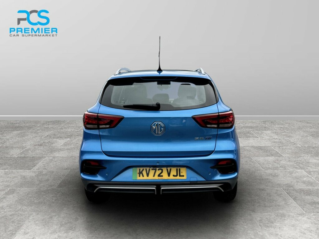 MG ZS Trophy Connect Long Range KV72VJL Blue #3