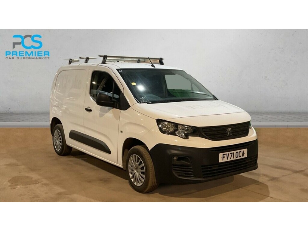 Peugeot Partner Bluehdi 650 Professional Premium White