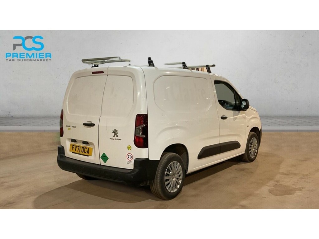 Peugeot Partner Bluehdi 650 Professional Premium White #4