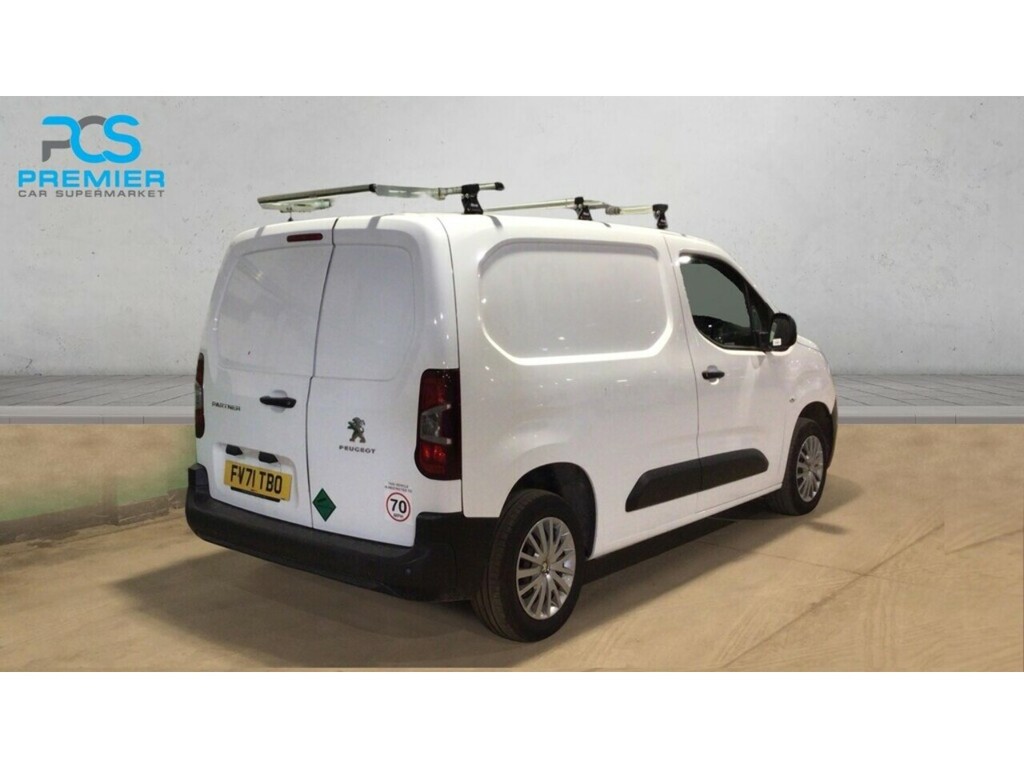 Peugeot Partner Bluehdi 650 Professional Premium White #4
