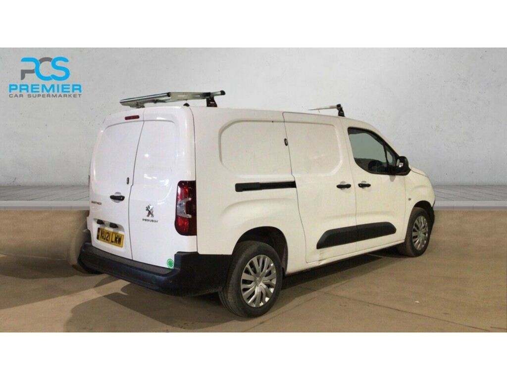 Peugeot Partner Bluehdi 950 Professional White #4