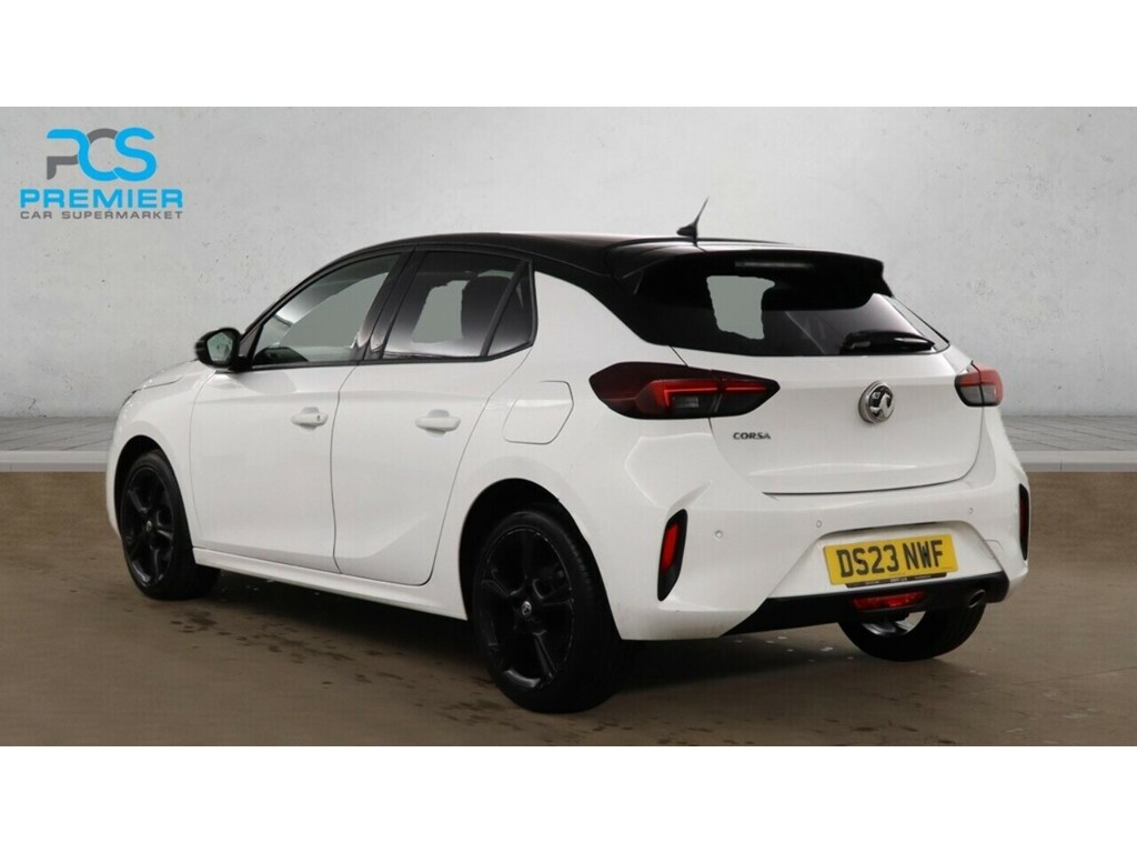Vauxhall Corsa Turbo Gs White #3