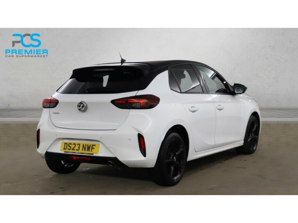 Vauxhall Corsa Turbo Gs White #4
