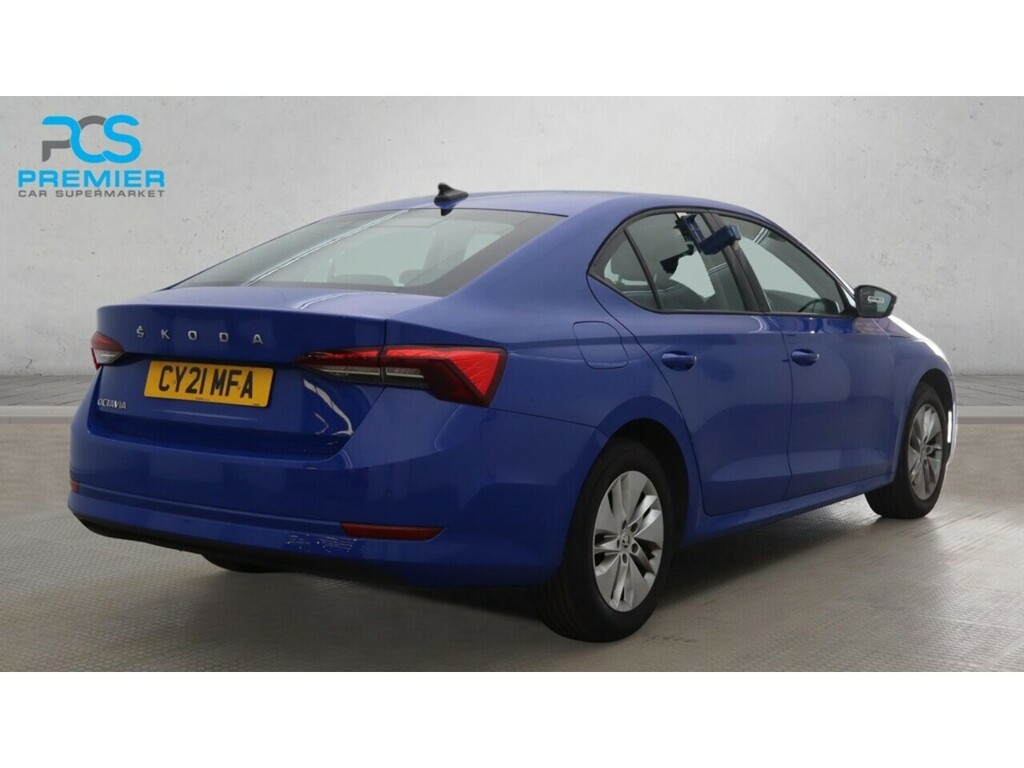 Skoda Octavia Tsi Se Technology Blue #4