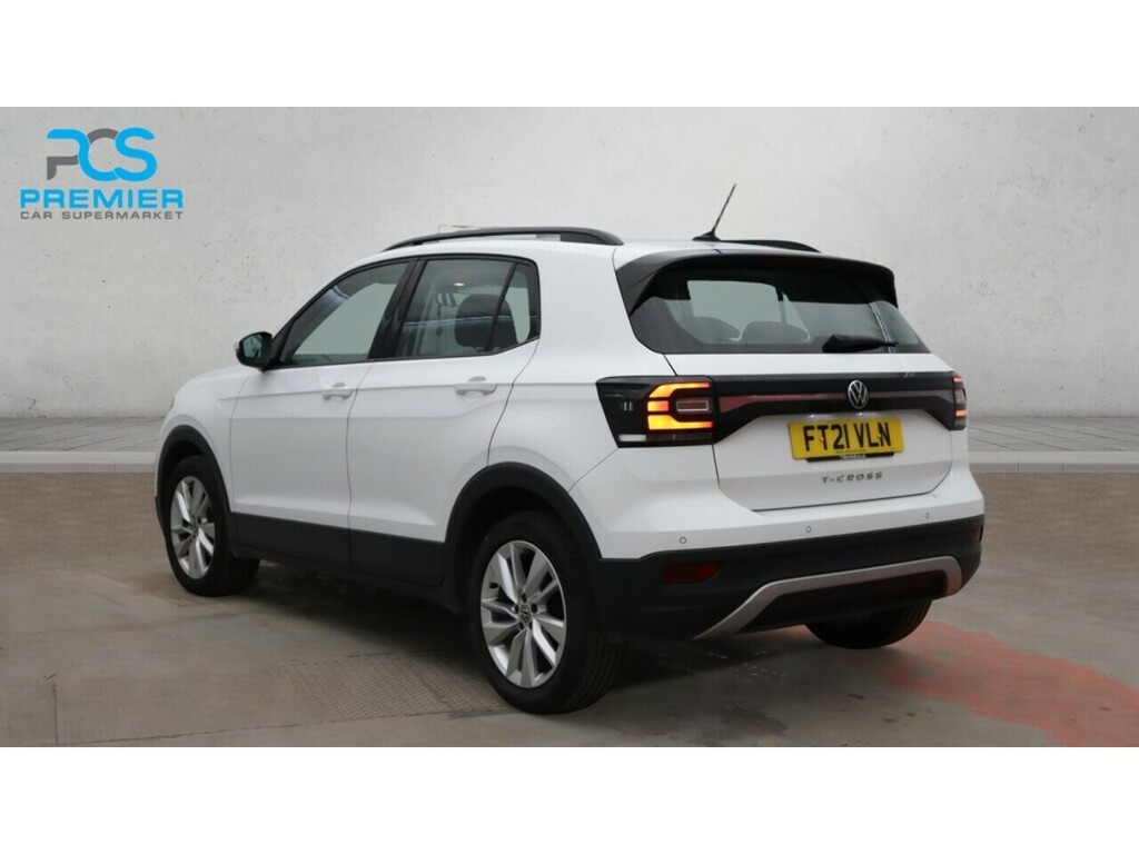 Volkswagen T-Cross Tsi Se White #3