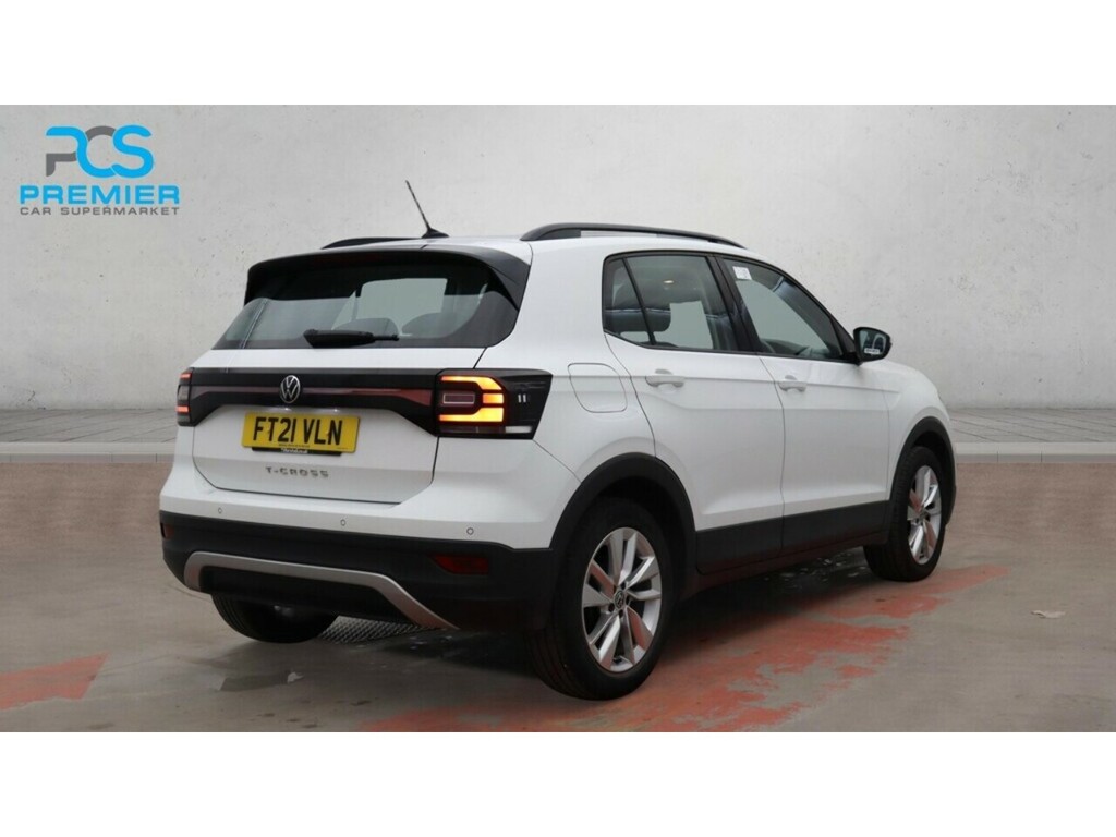 Volkswagen T-Cross Tsi Se White #4