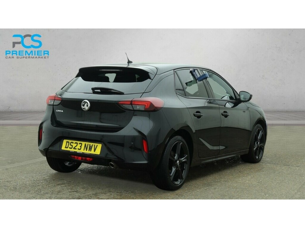 Vauxhall Corsa Turbo Gs DS23NWV Black #4