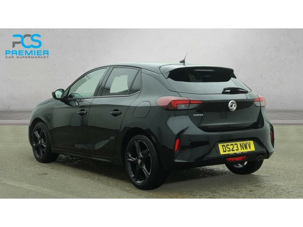 Vauxhall Corsa Turbo Gs DS23NWV Black #6