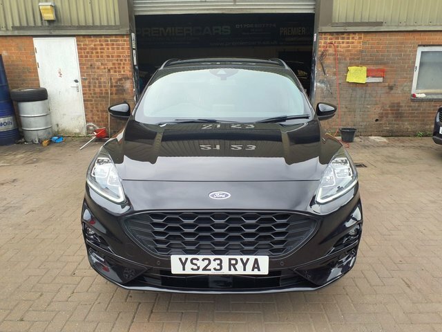 Ford Kuga 2.5 Ecoboost Duratec 14.4Kwh St-line X Suv Pet YS23RYA Black #2