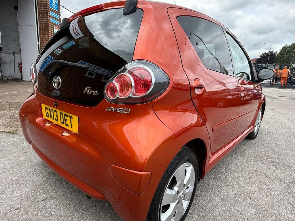 Toyota Aygo Hatchback 1.0 Vvt-i Fire Euro 5 201313 Orange #6