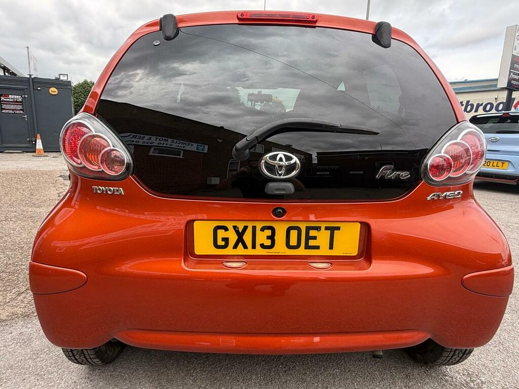 Toyota Aygo Hatchback 1.0 Vvt-i Fire Euro 5 201313 Orange #3