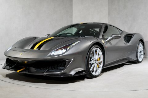 Ferrari 488 Pista Warranty. Historic Paintwork. Grey #3