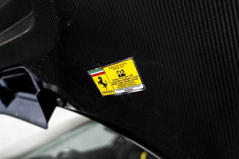 Ferrari 488 Pista 3.9L Null White #49