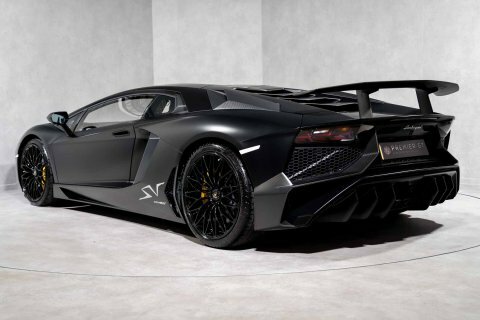 Lamborghini Aventador Sv Ad Personam. Black #6