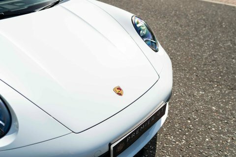 Porsche 911 Targa 4 Pdk. White #3