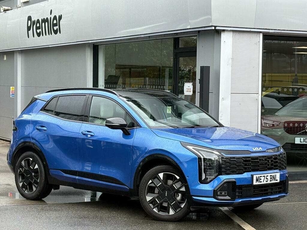 Kia Sportage 1.6 T-gdi Hev Gt-line S Blue