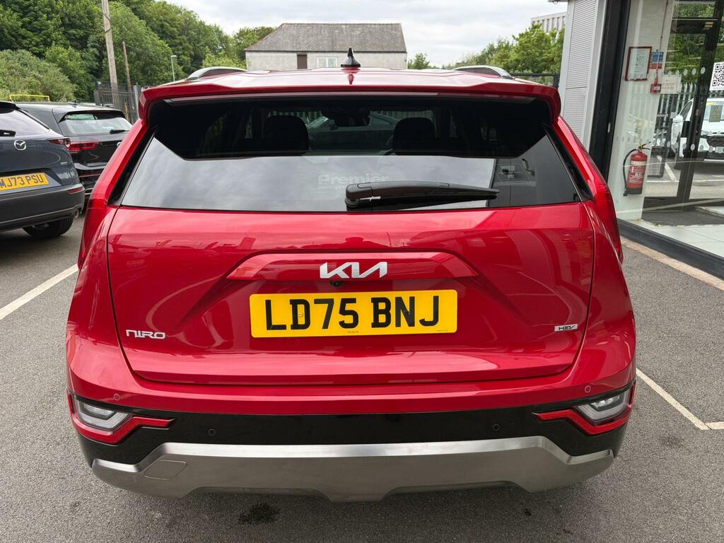 Kia Niro 1.6 Gdi Hev 3 LD75BNJ Red #5