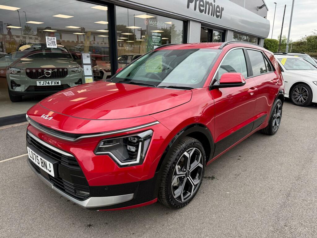 Kia Niro 1.6 Gdi Hev 3 LD75BNJ Red #2