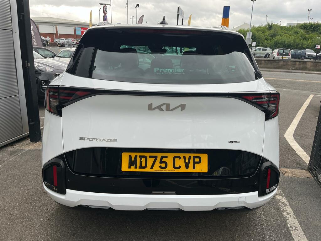 Kia Sportage 1.6 T-gdi Hev Gt-line MD75CVP White #3