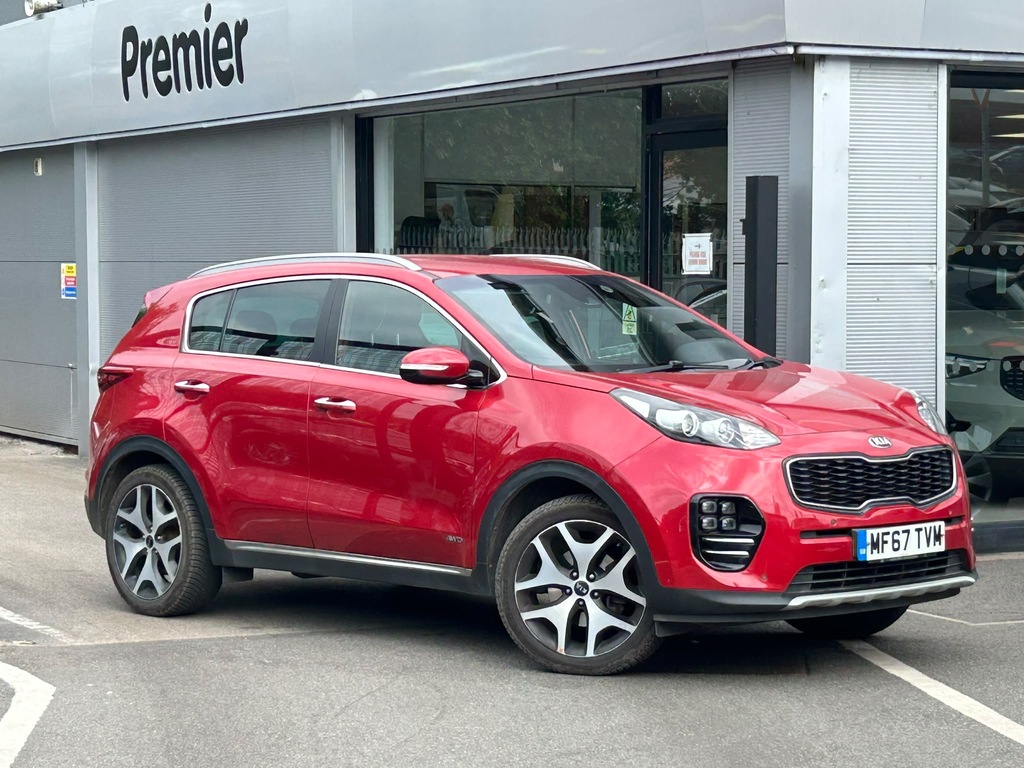 Kia Sportage 2.0 Crdi Gt-line Red