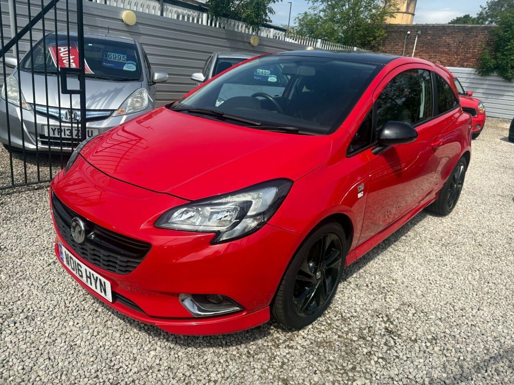 Vauxhall Corsa 1.4L Limited Edition WO16HYN Red #3