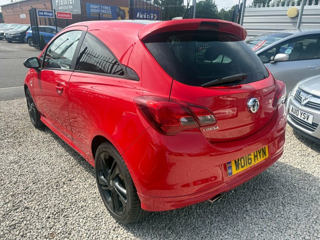 Vauxhall Corsa 1.4L Limited Edition WO16HYN Red #4