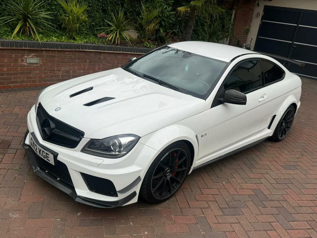 Mercedes-Benz C Class C63 Amg Black Series 2012 White #3